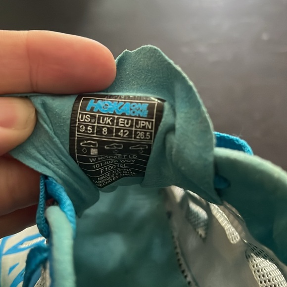 Hoka rocket track shoes size 9.5. - Picture 3 of 4